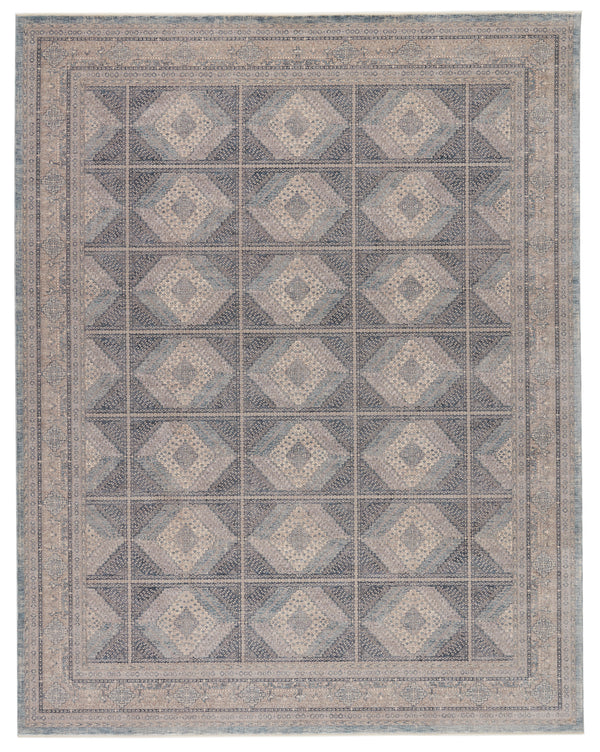 Jaipur Living Jamestown Trellis Blue/ Cream Area Rug (10'X13')
