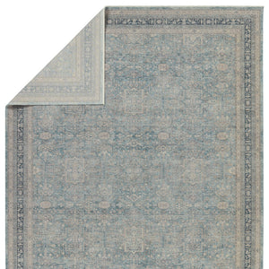 Jaipur Living Winsome Brinson WNO08 Power Loomed 80% Polyester 20% Acrylic Oriental Area Rug Blue 80% Polyester 20% Acrylic RUG155043