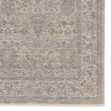 Jaipur Living Winsome Vivace WNO09 Power Loomed 80% Polyester 20% Acrylic Floral Area Rug Gray 80% Polyester 20% Acrylic RUG155047