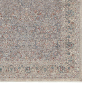 Jaipur Living Winsome Artesia WNO10 Power Loomed 80% Polyester 20% Acrylic Floral Area Rug Taupe 80% Polyester 20% Acrylic RUG155051