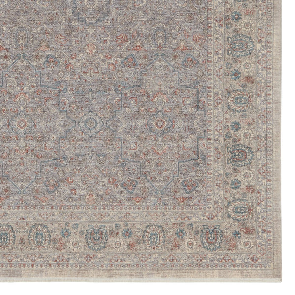 Jaipur Living Winsome Artesia WNO10 Power Loomed 80% Polyester 20% Acrylic Floral Area Rug Taupe 80% Polyester 20% Acrylic RUG155051