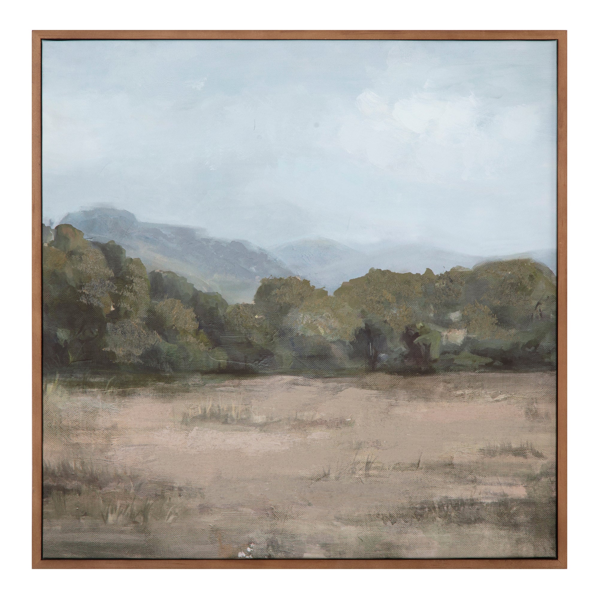 Fair Woodlands Framed Painting - Thumbnail 2