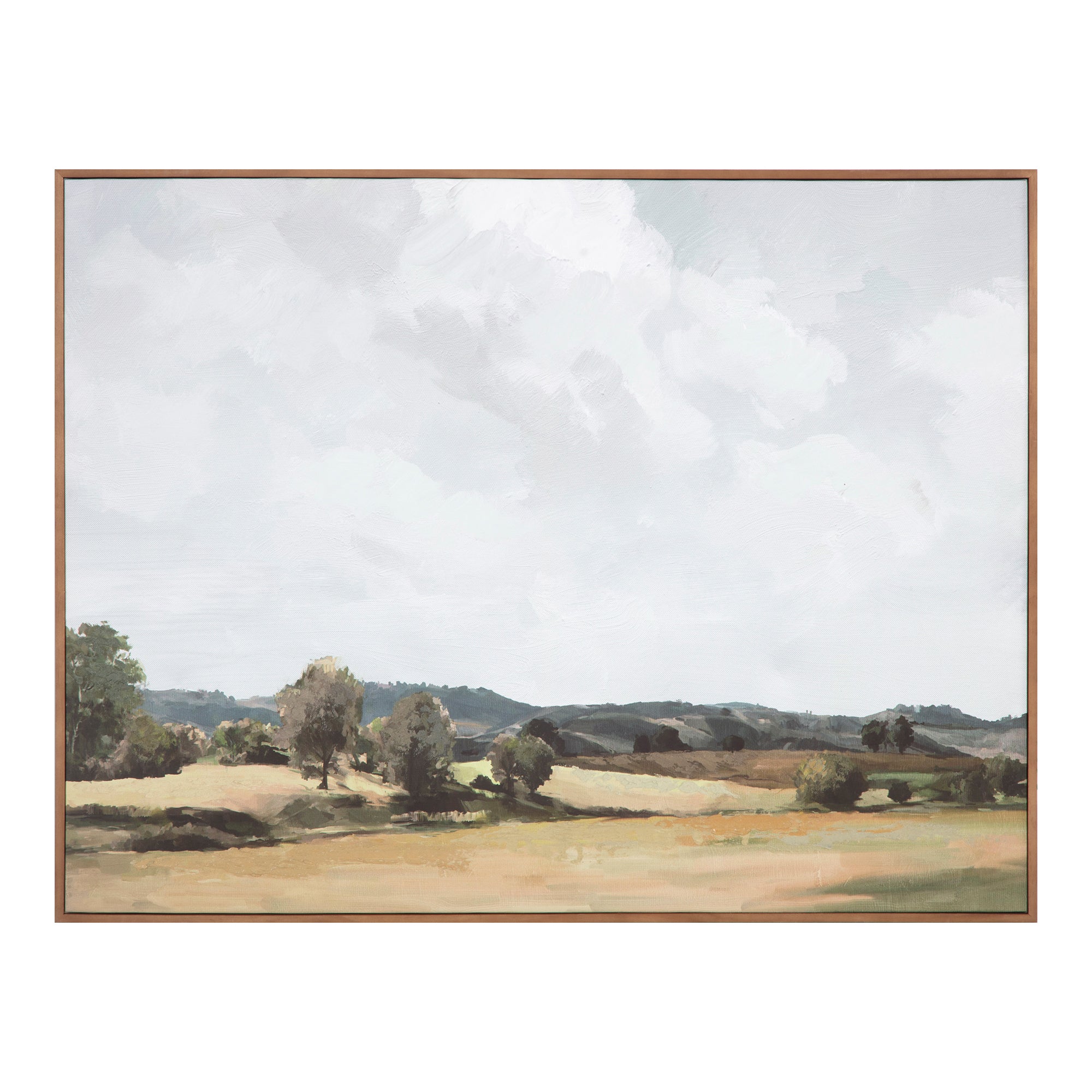 Moe's Home Vast Country Framed Painting - Thumbnail 2