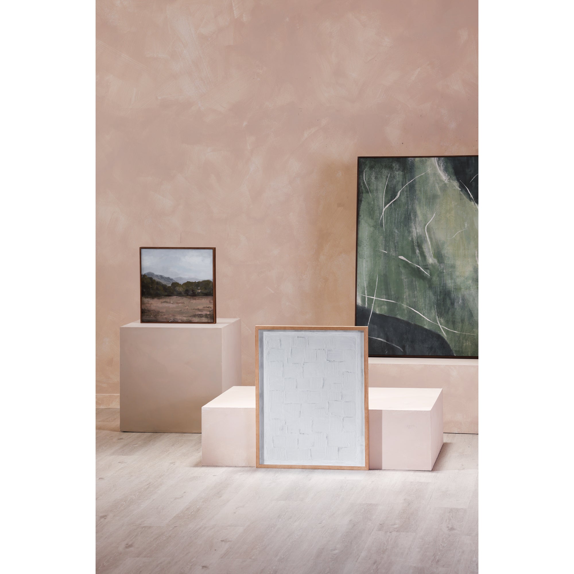 Checkerboard Framed Painting - Thumbnail 4