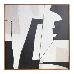 Moe's Home Nostalgia Framed Painting Warm Palette WP-1276-37