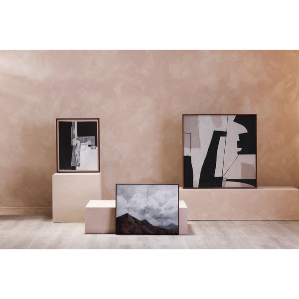 Moe's Home Nostalgia Framed Painting Warm Palette WP-1276-37