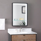 Sei Furniture Wervin Lighted Mirror W Shelf Ws1095417