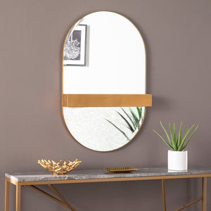 Sei Furniture Melston Decorative Mirror W Storage Ws1143217