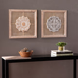 Sei Furniture Lamsting Decorative Wall Panels 2Pc Set Ws1161045