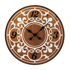Sei Furniture Aprille Round Wall Clock Ws1161258