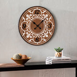 Sei Furniture Aprille Round Wall Clock Ws1161258