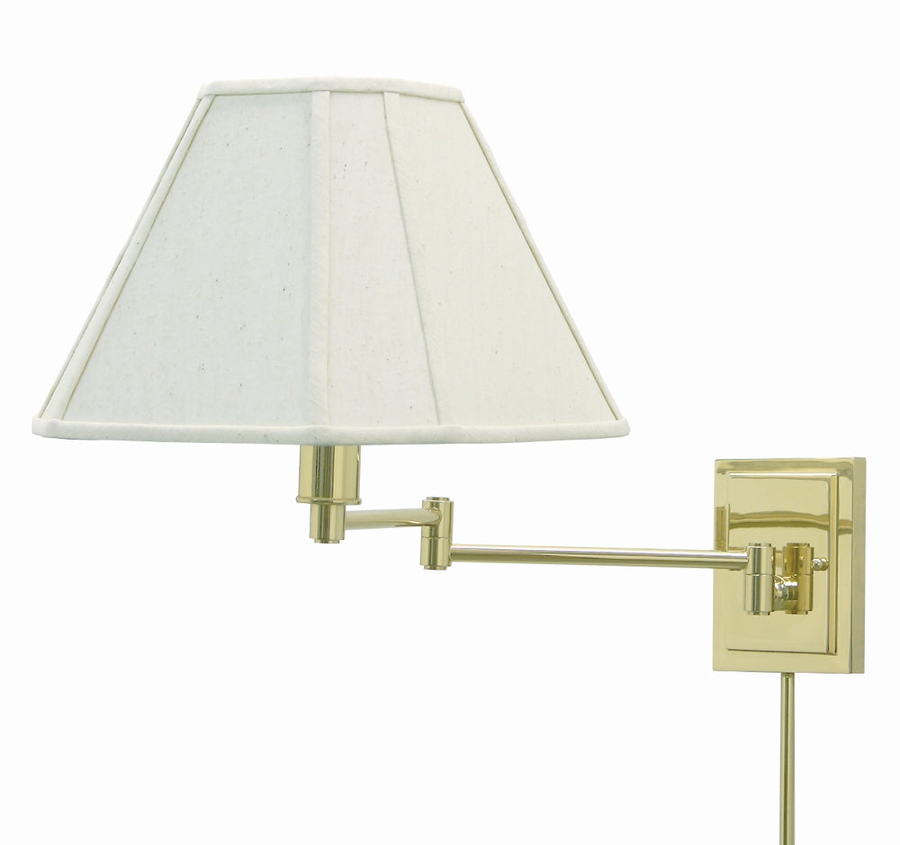 Wall Swing Arm Lamp in Pewter