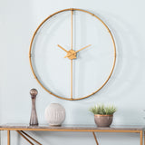 Sei Furniture Duzen Large Metal Clock Ws1949