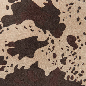 HiEnd Accents Caldwell Comforter Set WS4002-TW-OC Brown Comforter: Face: 100% Polyester. Back: 100% Cotton; BedSkirt: Skirt: 100% Polyester. Decking: 100% Polyester; Standard Sham: 100% Polyester(1pc); Dec Pillow: Shell: 100% Polyester. Filling: 100% Polyster 68x88x3