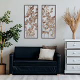 Sei Furniture Binet Gold And Bronze 2 Piece Wall Decor Ws5320