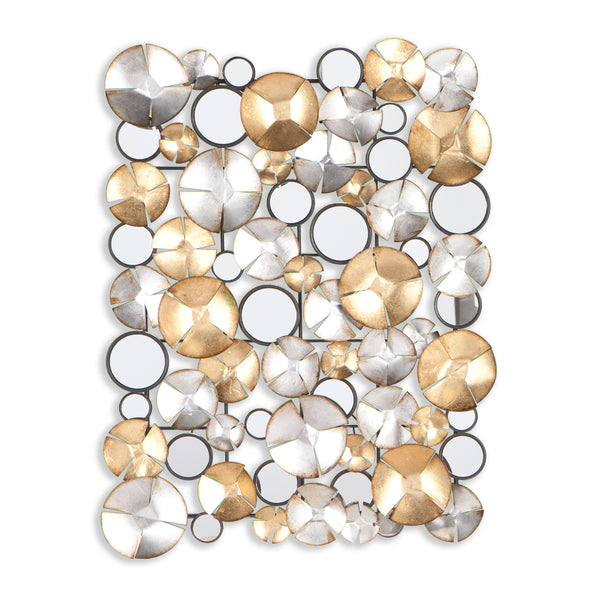 Sei Furniture Locarno Metal Wall Sculpture Ws8921