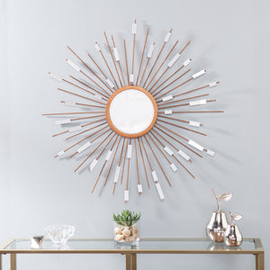 Sei Furniture Ardreva Starburst Mirrored Wall Sculpture Ws9813