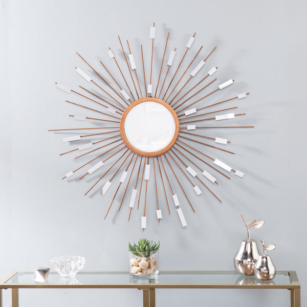 Sei Furniture Ardreva Starburst Mirrored Wall Sculpture Ws9813