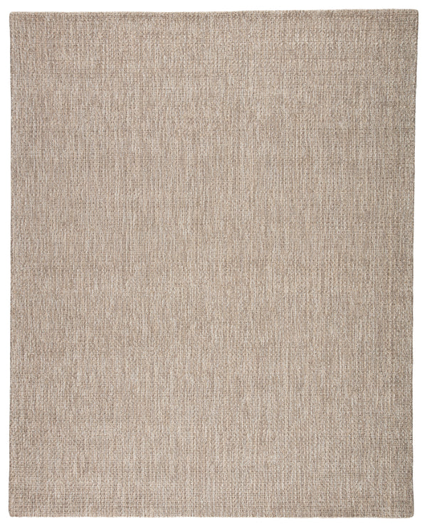 Jaipur Living Jardin Indoor/ Outdoor Solid Gray/ White Area Rug (10'X14')