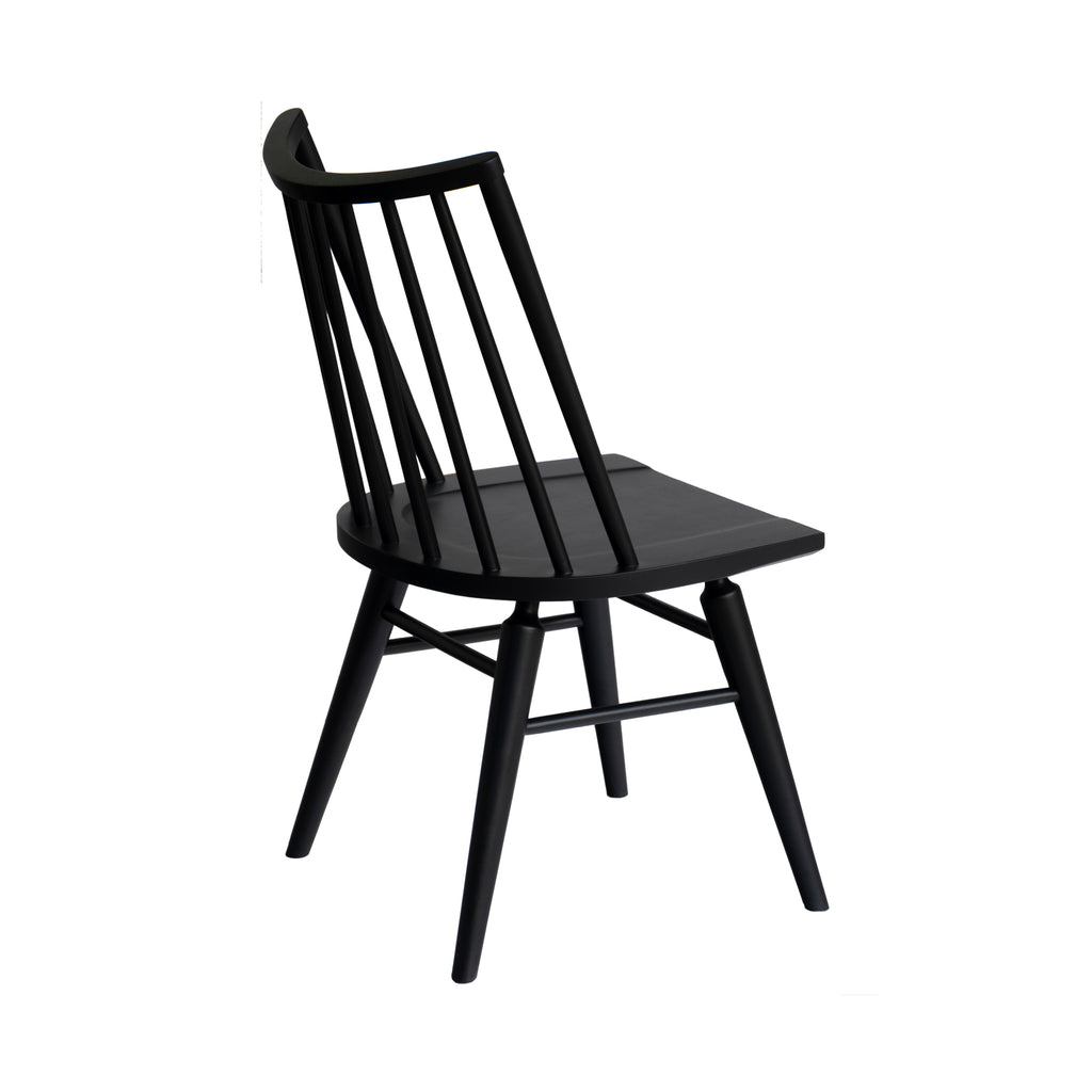 LH Imports Weston Dining Chair – Black WTN025-B