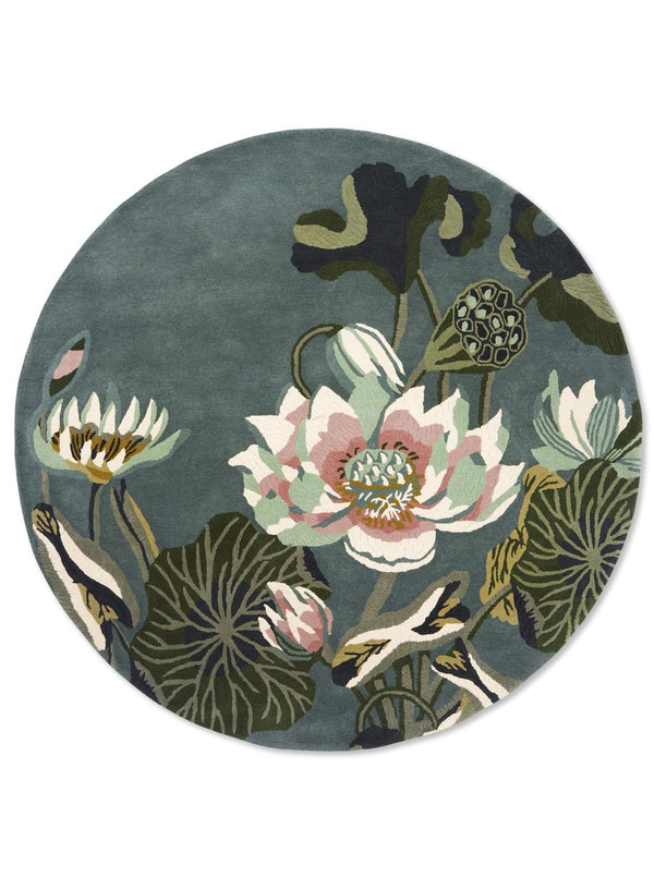 Brink & Campman Wedgewood Waterlily Midnight Pond 8719956828812