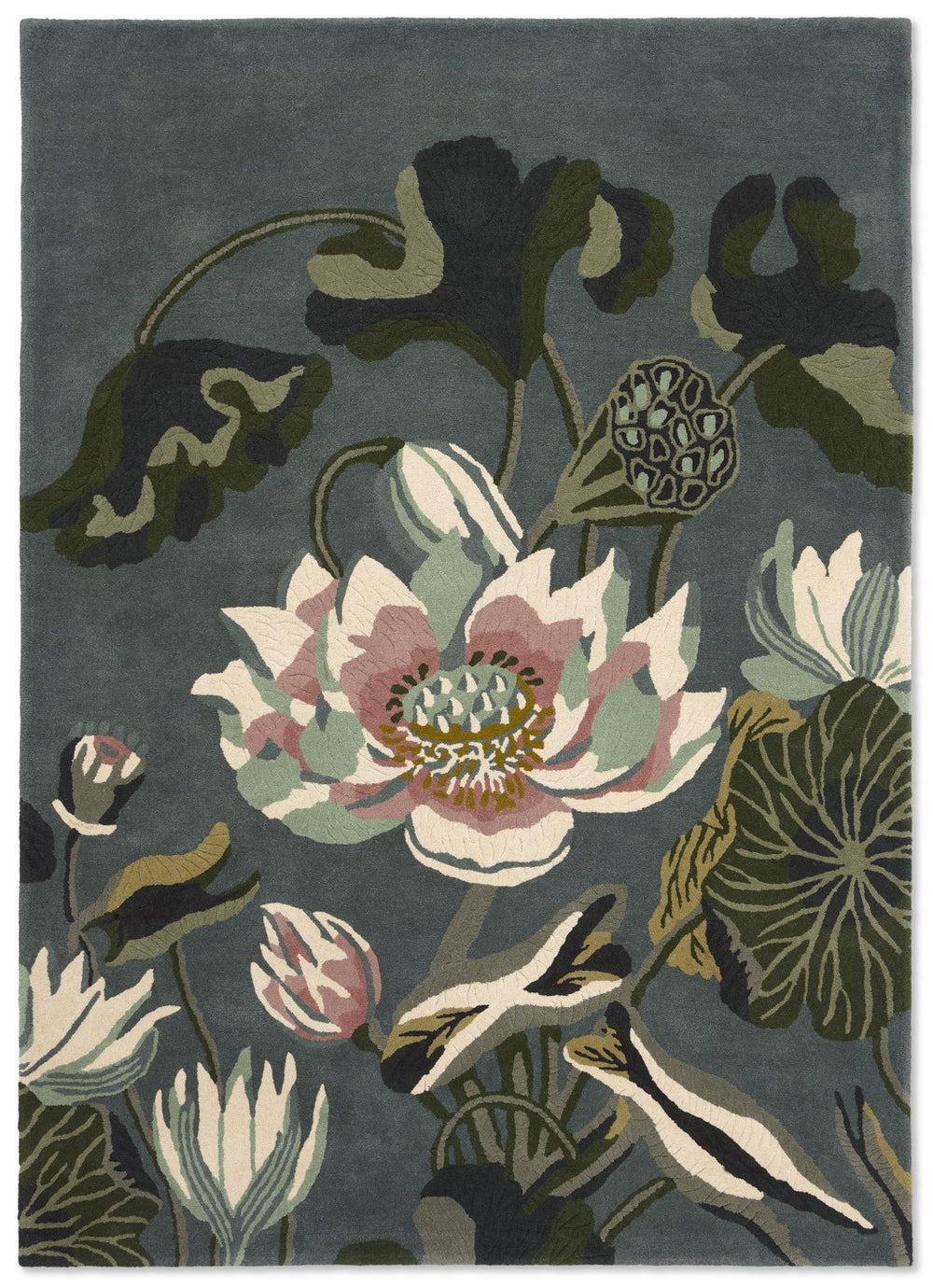 Brink & Campman Wedgewood Waterlily Midnight Pond 8719956828836