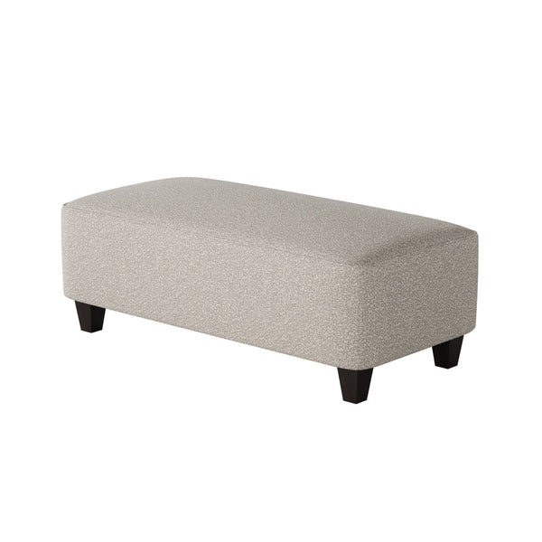 Fusion 100-C Transitional Cocktail Ottoman 100-C Davis Fog 49" Wide Cocktail Ottoman