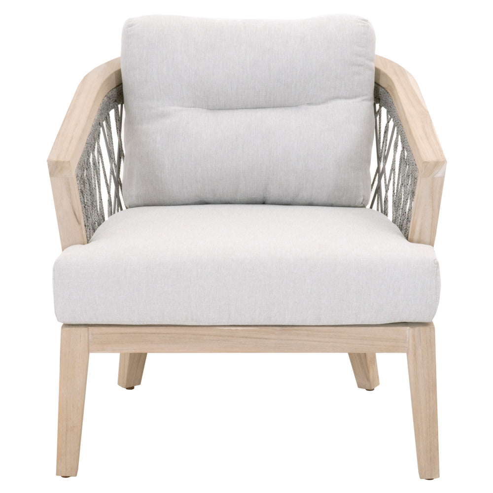 Essentials for Living Woven Web Outdoor Club Chair 6821.PLA/PUM/GT