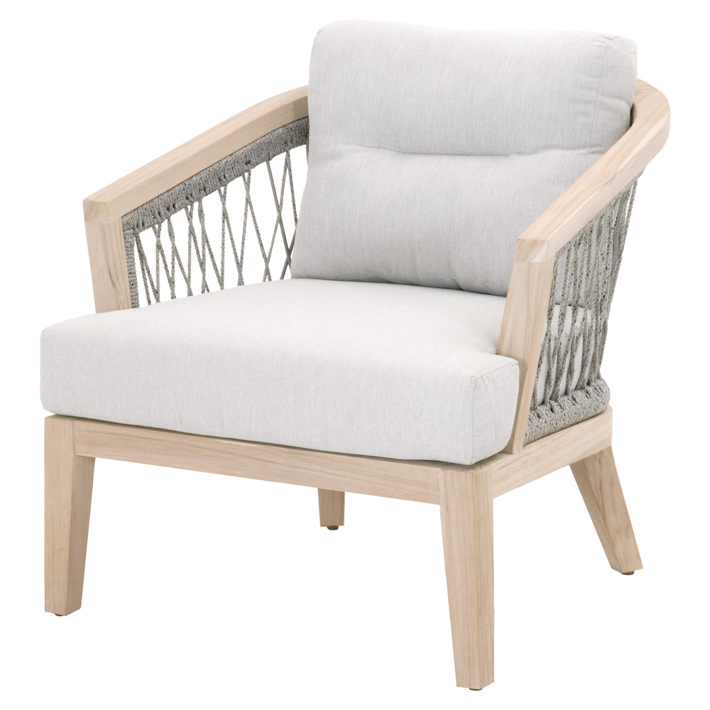 Essentials for Living Woven Web Outdoor Club Chair 6821.PLA/PUM/GT
