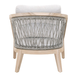 Essentials for Living Woven Web Outdoor Club Chair 6821.PLA/PUM/GT