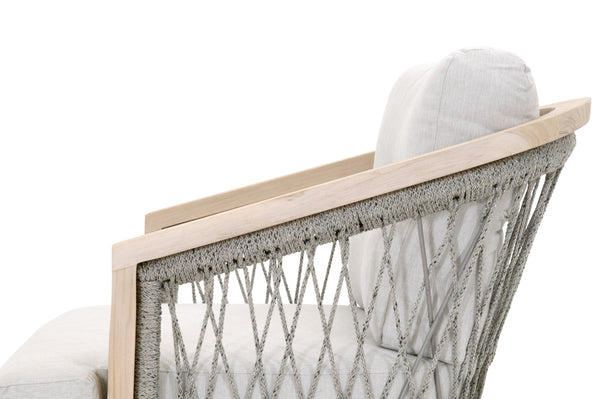 Essentials for Living Woven Web Outdoor Club Chair 6821.PLA/PUM/GT