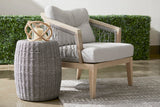 Essentials for Living Woven Web Outdoor Club Chair 6821.PLA/PUM/GT