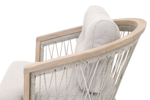 Essentials for Living Woven Web Outdoor Club Chair 6821.WTA/PUM/GT