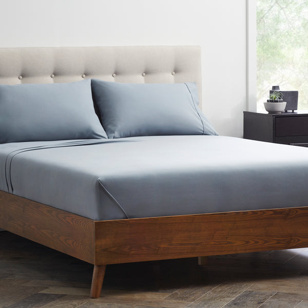 Malouf Weekender 600 Thread Count Cotton-Blend Sheet Set WK06TXWHCS