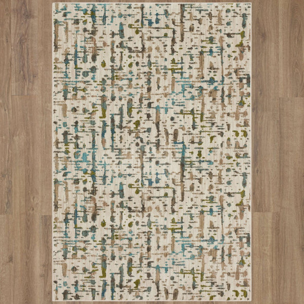 Karastan Rugs Wellspring Oyster 9' 6" x 12' 11" Area Rug