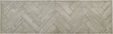 Weston Engineered Wood / Metal Mid Century Grey Stone Dresser - 60.25" W x 17.5" D x 32.75" H