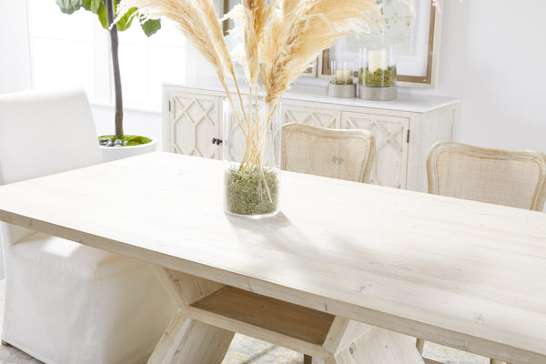 Essentials for Living Bella Antique Willow Media Sideboard 8018.WW-PNE/WHTQ