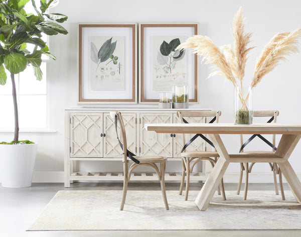 Essentials for Living Bella Antique Willow Media Sideboard 8018.WW-PNE/WHTQ