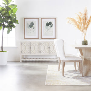 Essentials for Living Bella Antique Willow Media Sideboard 8018.WW-PNE/WHTQ