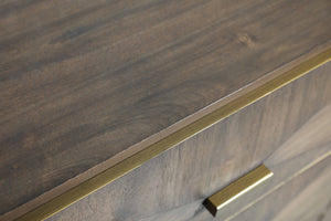 Essentials for Living Traditions Wynn 6-Drawer Double Dresser 6158.BBRN/BGLD