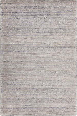 Chandra Rugs Xandra 60% Wool + 20% Viscose + 10% Polyester + 10% Cotton Hand-Woven Contemporary Rug Grey/Blue 9' x 13'