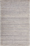 Chandra Rugs Xandra 60% Wool + 20% Viscose + 10% Polyester + 10% Cotton Hand-Woven Contemporary Rug Grey/Blue 9' x 13'