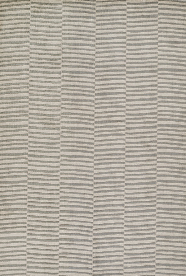 Momeni Xander XAN-1 Machine Made Contemporary Striped Indoor Area Rug Grey 9'3" x 12'6" XANDEXAN-1GRY93C6