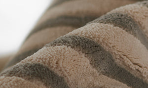 Momeni Xander XAN-1 Machine Made Contemporary Striped Indoor Area Rug Grey 9'3" x 12'6" XANDEXAN-1GRY93C6