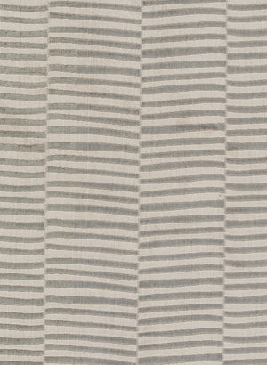 Momeni Xander XAN-1 Machine Made Contemporary Striped Indoor Area Rug Grey 9'3" x 12'6" XANDEXAN-1GRY93C6
