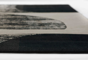 Momeni Xander XAN-3 Machine Made Contemporary Geometric Indoor Area Rug Ivory 9'3" x 12'6" XANDEXAN-3IVY93C6