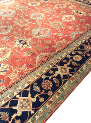 Pasargad Mahal Allover Mahal Wool Rug pb-22 9x12-PASARGAD