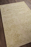 Chandra Rugs Xia 70% Wool + 30% Viscose Hand-Tufted Contemporary Rug Ivory/Yellow 9' x 13'