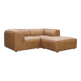 Moe's Home Form Nook Modular Sectional Sonoran Tan Leather XQ-1006-40