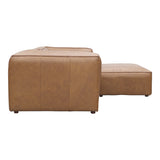 Moe's Home Form Nook Modular Sectional Sonoran Tan Leather XQ-1006-40